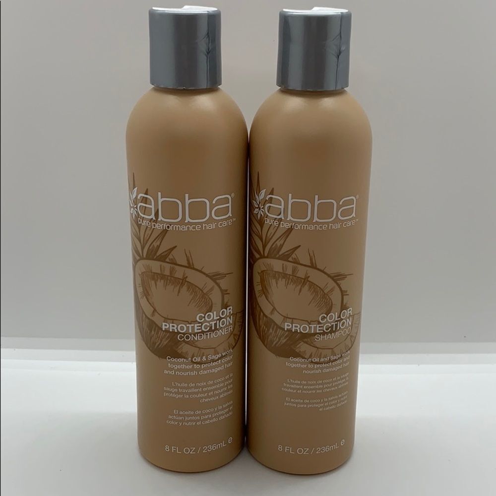NWT Abba Color Protection Shampoo + Conditioner - Picture 2 of 3